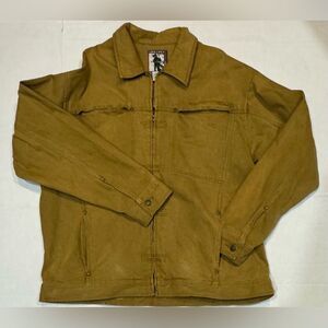 Vintage 90s DAMANI DADA Size 3XL Hiphop King Denim Jacket